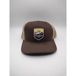 Danner 1932 Mountain Patch Trucker Hat Richardson 112 Brown Tan Snapback Cap